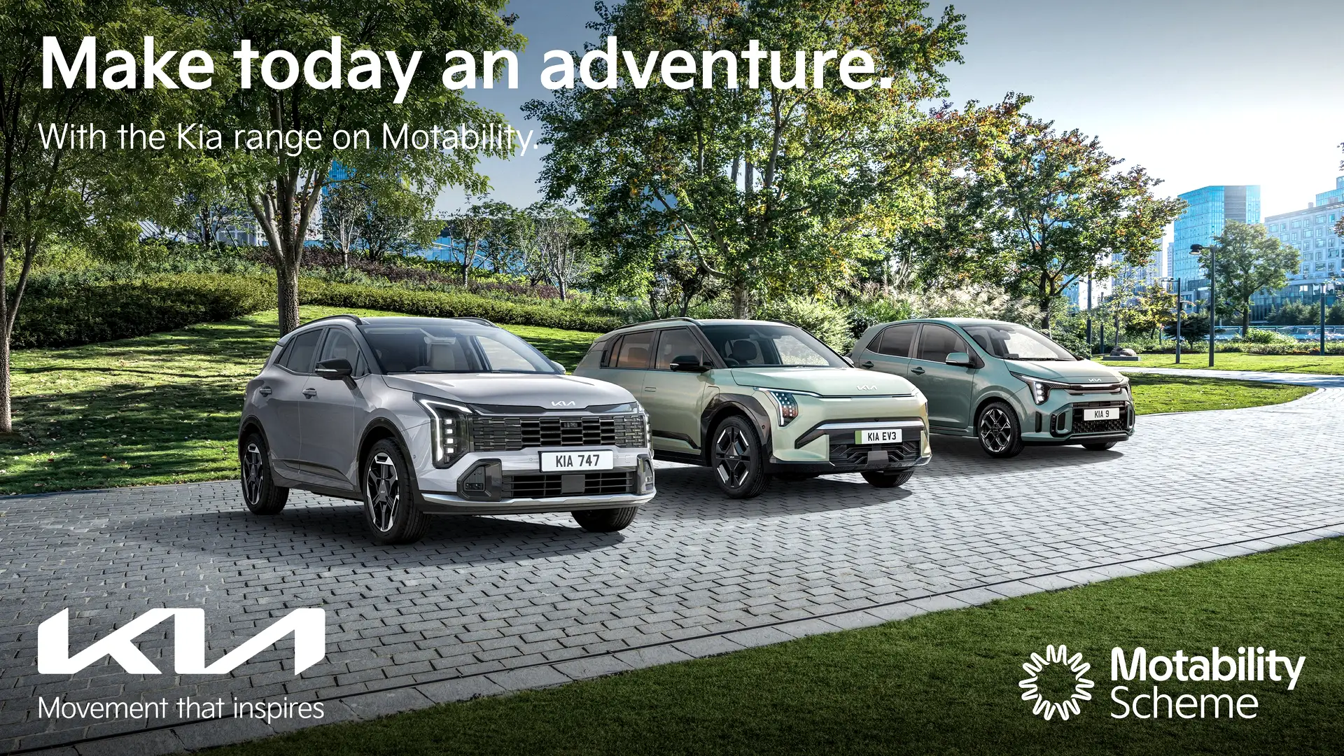 Explore your Independence with the Kia range on the Motability Scheme