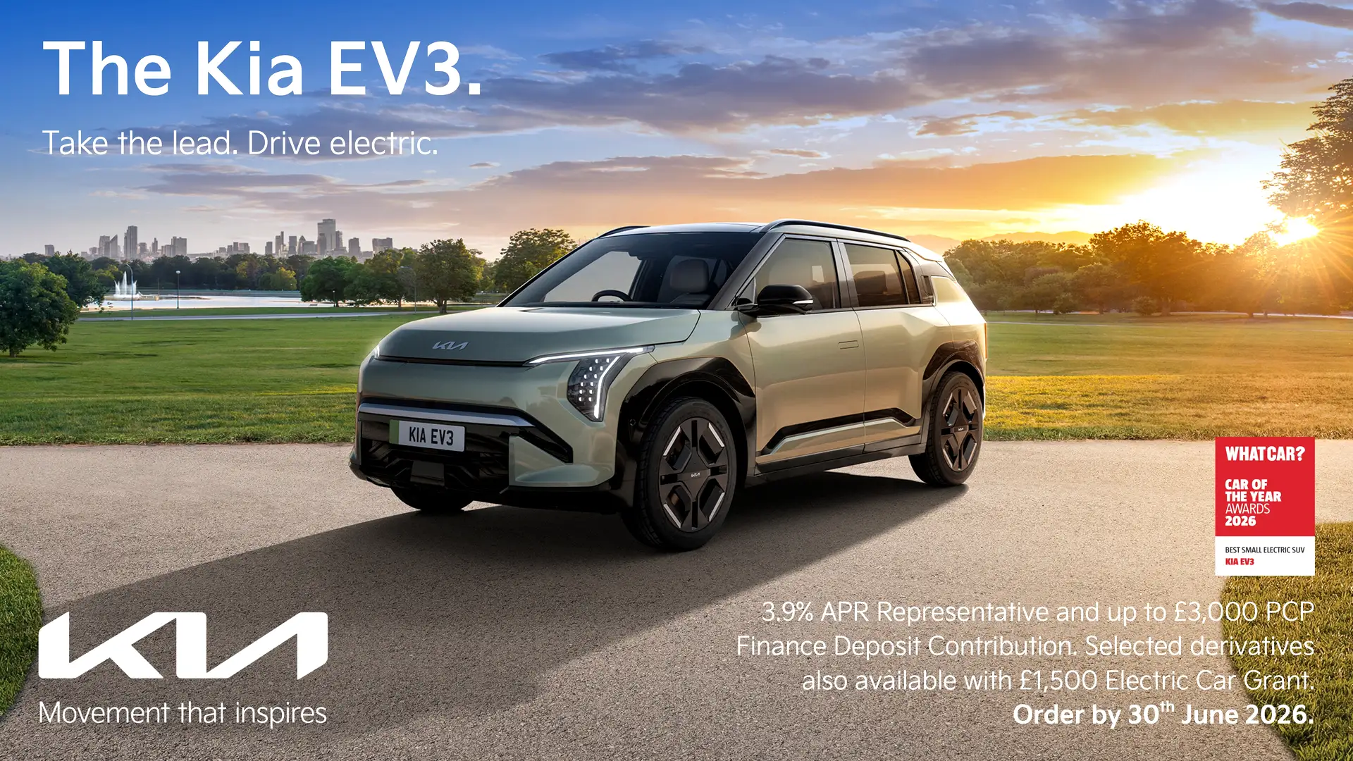 The Kia EV3 | Latest Offer
