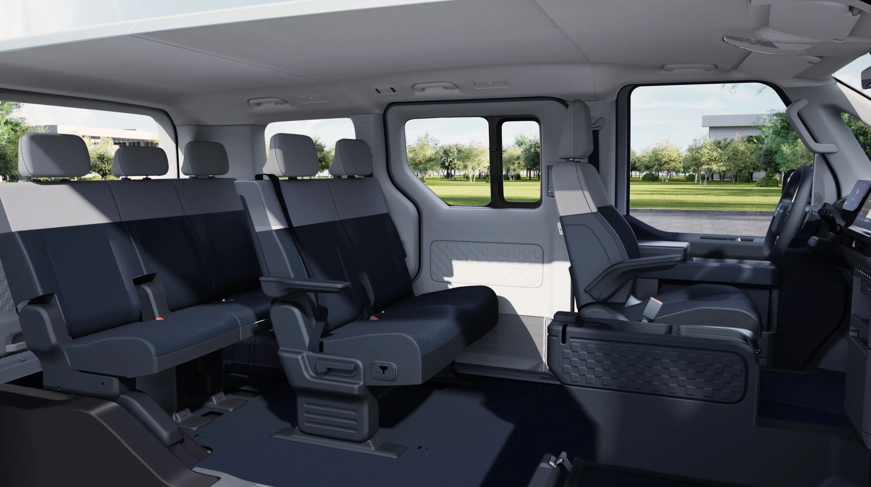 PV5 passenger interior