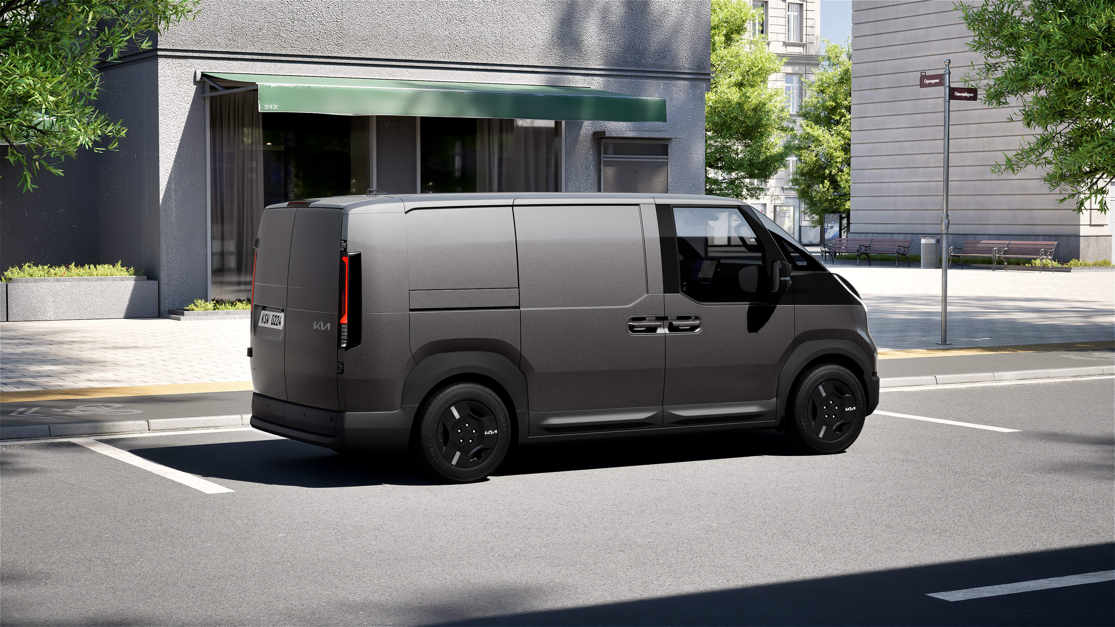 PV5 Cargo Rear side view
