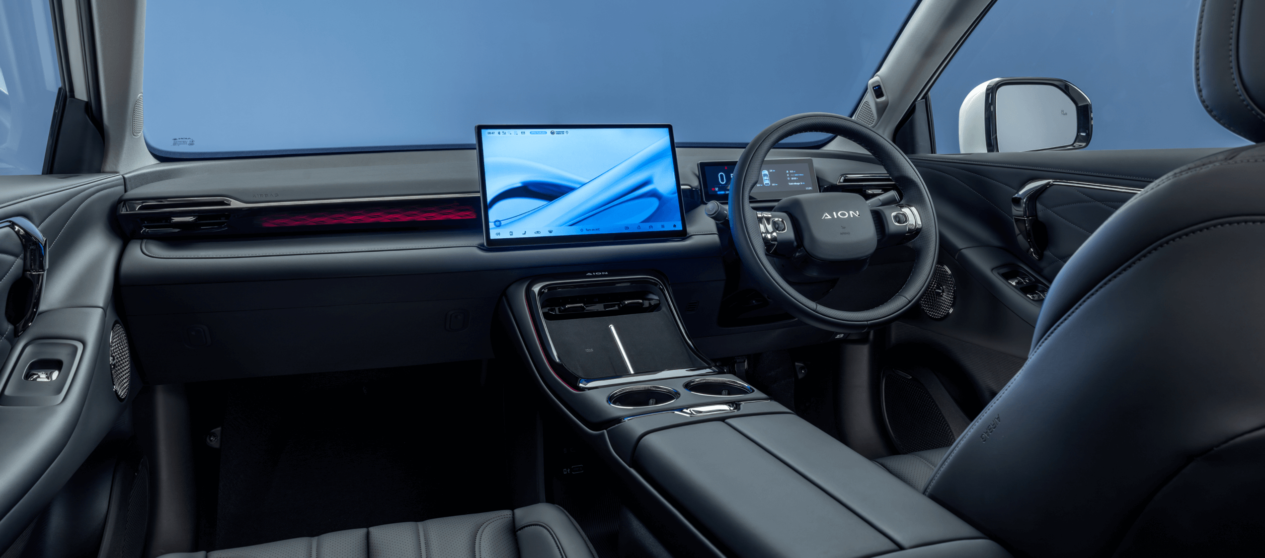 Relax in front or rear heated seats, while experiencing a calm and spacious driving environment that feels a class above.